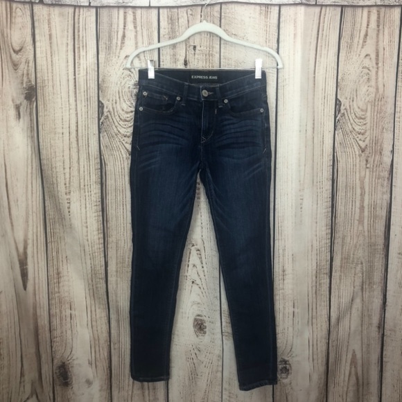 Express Denim - NWOT Express Dark Wash Skinny Jeggings